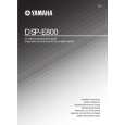 YAMAHA DSP-E800 Owners Manual