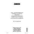 ZANUSSI ZD22/6B Owners Manual