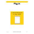 REX-ELECTROLUX IT1063WRD Owners Manual