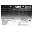 YAMAHA P-520 Owners Manual