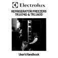 ELECTROLUX TR1160D Owners Manual