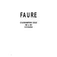 FAURE CCG430W Owners Manual
