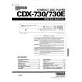 YAMAHA CDX730/E Service Manual