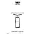 ZANUSSI ZX99/3SI Owners Manual
