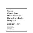 ZANUSSI ZHC615V Owners Manual