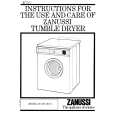 ZANUSSI TD101/A Owners Manual