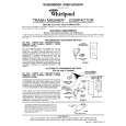 WHIRLPOOL TU4000XRP3 Installation Manual