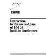 ZANUSSI FM55 Owners Manual
