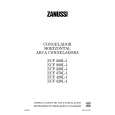 ZANUSSI ZCF370L-1 Owners Manual