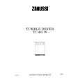 ZANUSSI TC481W Owners Manual