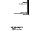 ARTHUR MARTIN ELECTROLUX M6558MPM13+1M.PA Owners Manual
