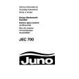 JUNO-ELECTROLUX JEC700B Owners Manual