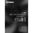 YAMAHA RX-V3000RDS Owners Manual