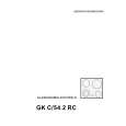 THERMA GK C/54.2 RC Owners Manual