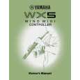 YAMAHA WX5 Owners Manual