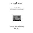 VOSS-ELECTROLUX DEK481-0 Owners Manual