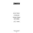 ZANUSSI ZCC6600X Owners Manual