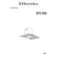 ELECTROLUX EFC929X/KO Owners Manual