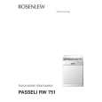 ROSENLEW RW751 Owners Manual