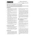ZANUSSI ZGL640TX Owners Manual