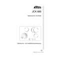 JUNO-ELECTROLUX JCK 880 Owners Manual