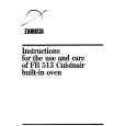 ZANUSSI FB513 Owners Manual