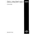 AEG FAV 6051I-B Owners Manual
