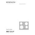 ROSENLEW RKT212F Owners Manual