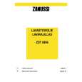 ZANUSSI ZDT6896 Owners Manual