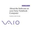 SONY PCG-F403 VAIO Software Manual