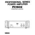 YAMAHA PC1602 Owners Manual