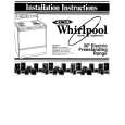 WHIRLPOOL RF317PXVN0 Installation Manual