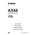 YAMAHA AX44 Owners Manual