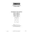 ZANUSSI ZWN1220W Owners Manual