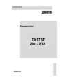 ZANUSSI ZM17STS Owners Manual