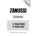 ZANUSSI Z 9060 WOS Owners Manual