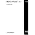 AEG Micromat 21 SR w W Owners Manual