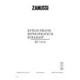 ZANUSSI ZP7174 Owners Manual