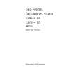 AEG Arctis Super 1273-4GS Owners Manual