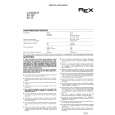 REX-ELECTROLUX RG6X Owners Manual