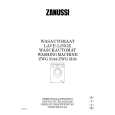 ZANUSSI ZWG3164 Owners Manual