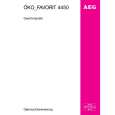 AEG FAV4450W Owners Manual