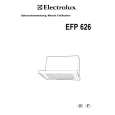ELECTROLUX EFP626.4/CH Owners Manual
