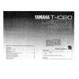 YAMAHA T-1020 Owners Manual