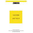 ZANUSSI ZGF78ICX Owners Manual