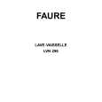 FAURE LVN296W Owners Manual
