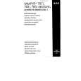 AEG VAMPYR 763 I ELECTR. Owners Manual