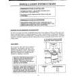 WHIRLPOOL 4151WTB Installation Manual