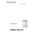 ROSENLEW PASSELIRW790 Owners Manual