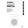 YAMAHA MSP5A Owners Manual